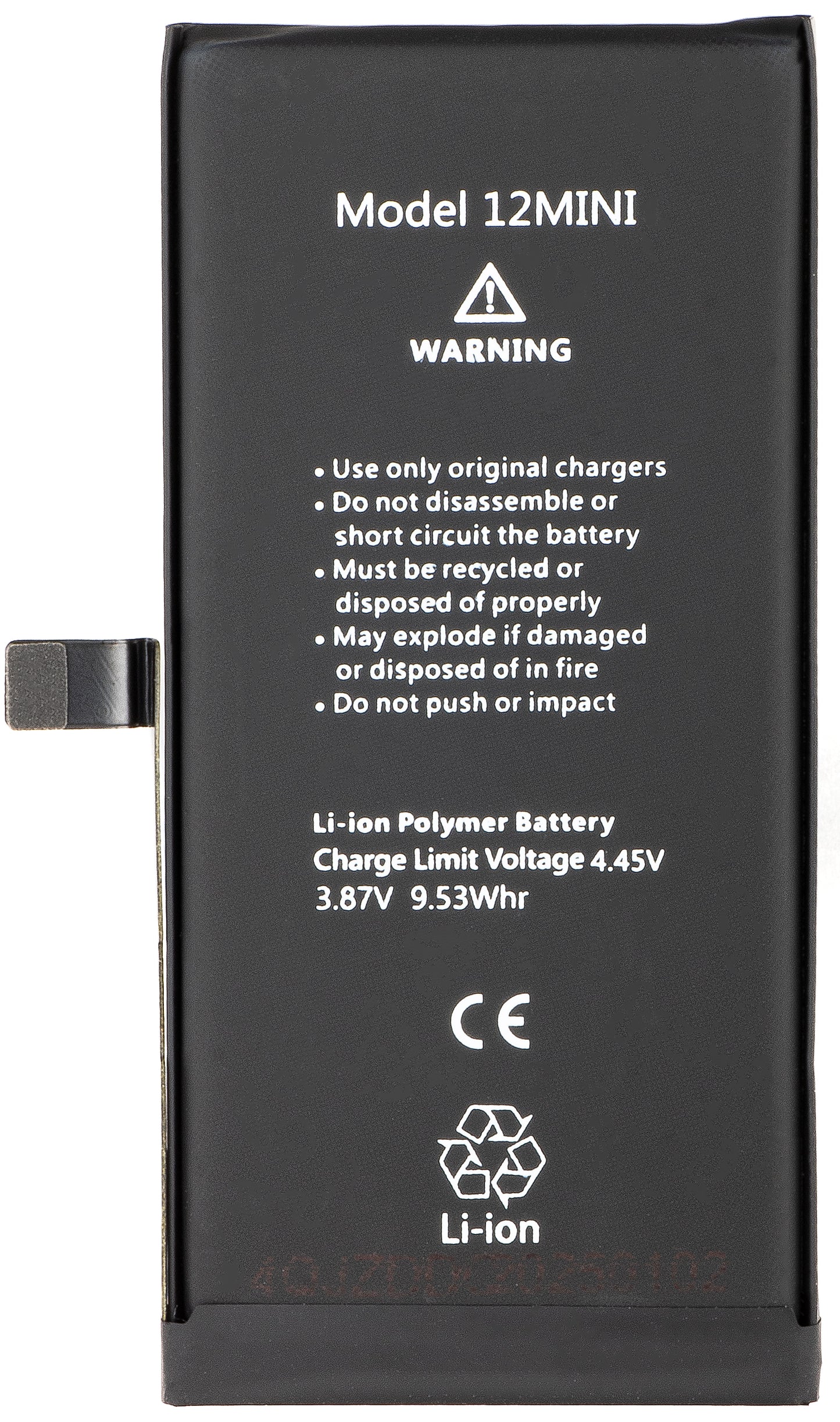 Apple iPhone 12 mini batteri, Diagnostik