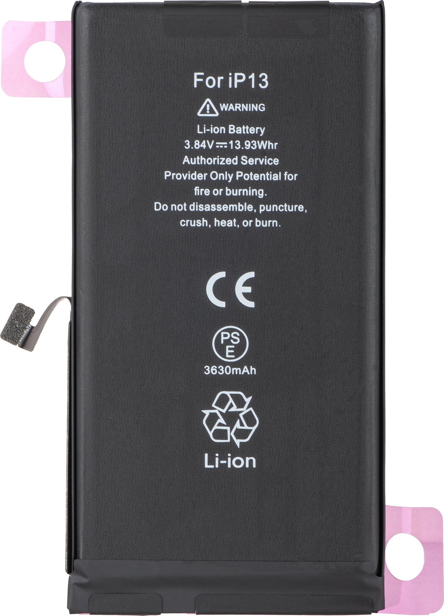 Apple iPhone 13 batteri, Diagnostic High Capacity