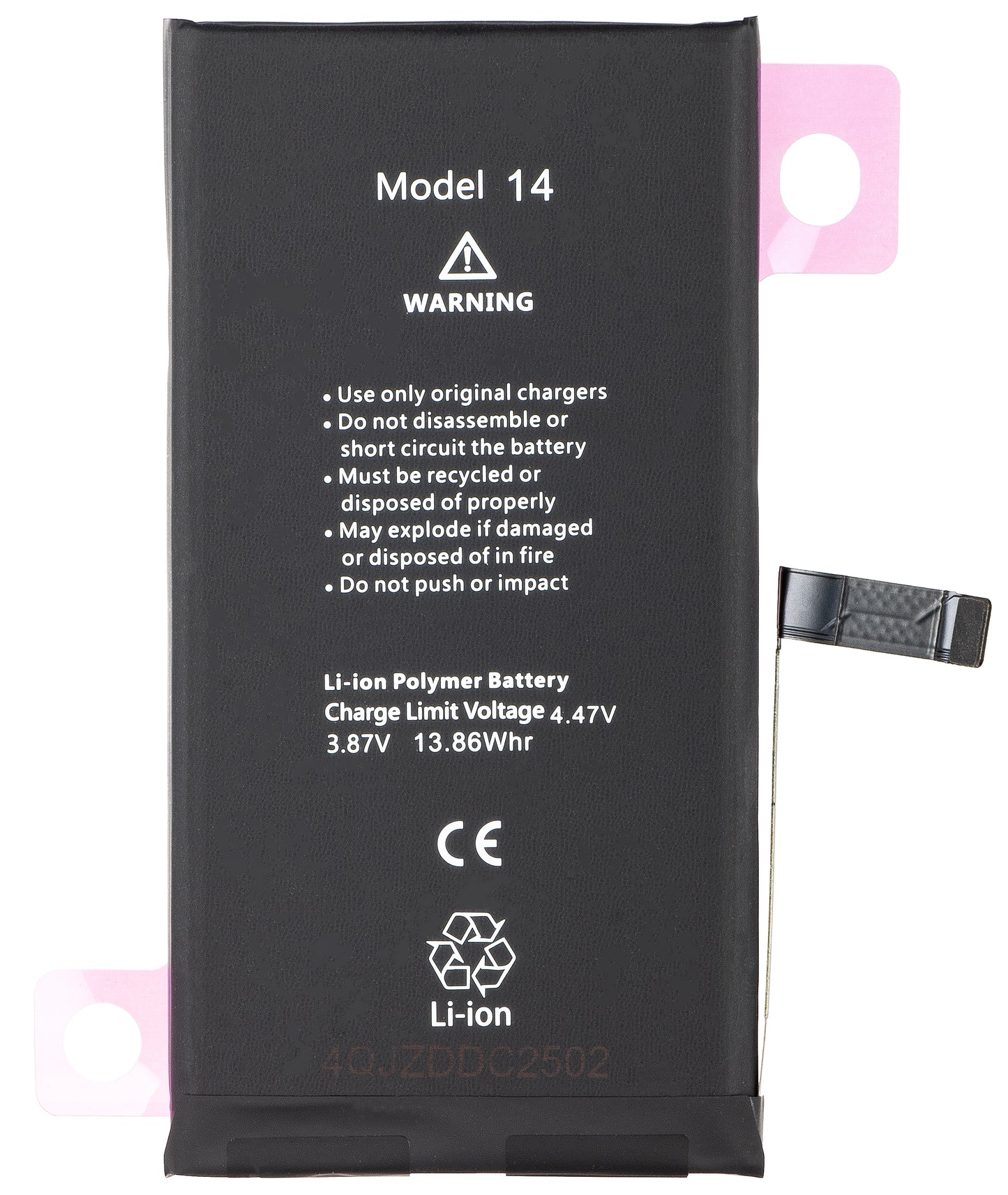 Apple iPhone 14 batteri, Diagnostik