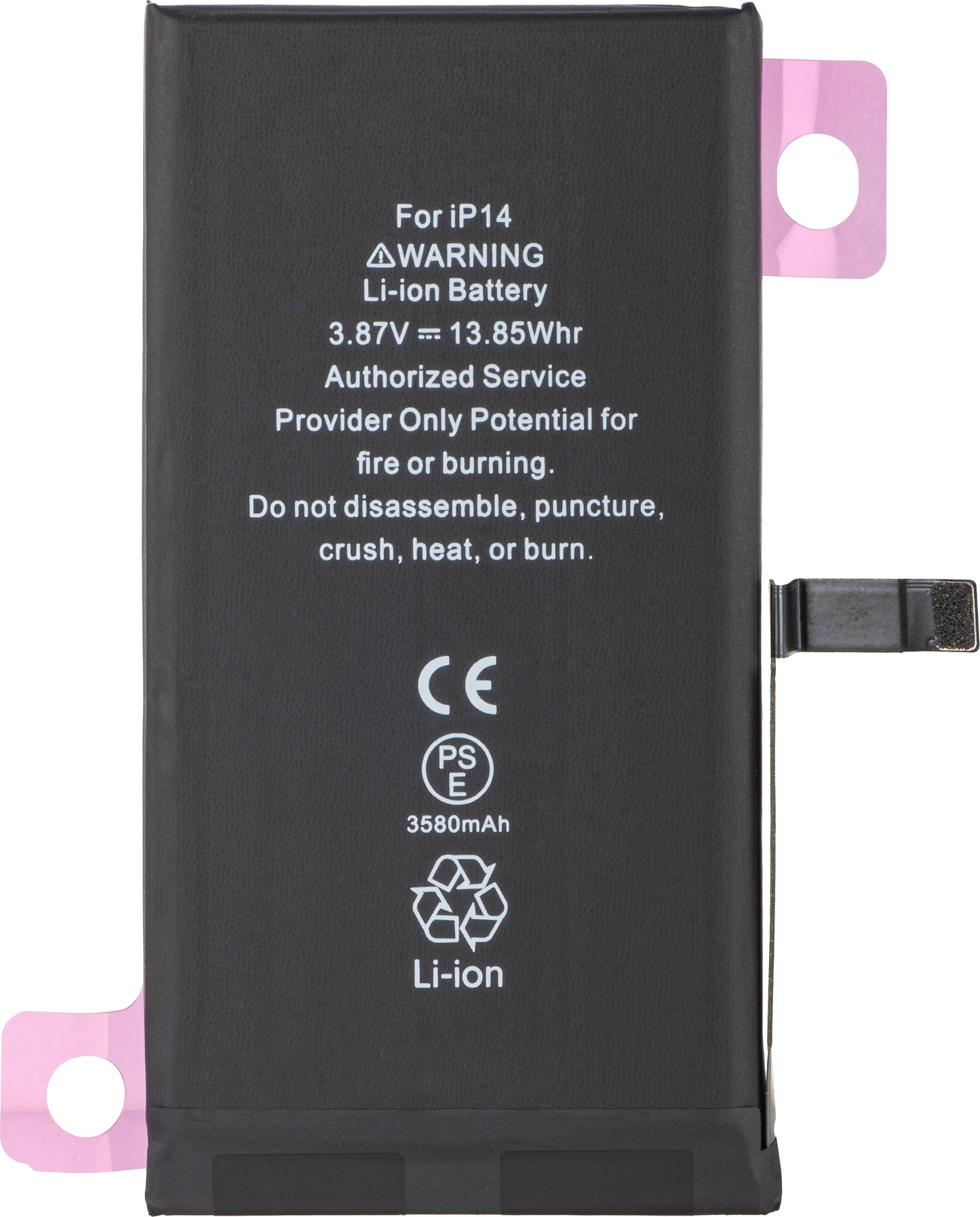 Apple iPhone 14 batteri, Diagnostic High Capacity