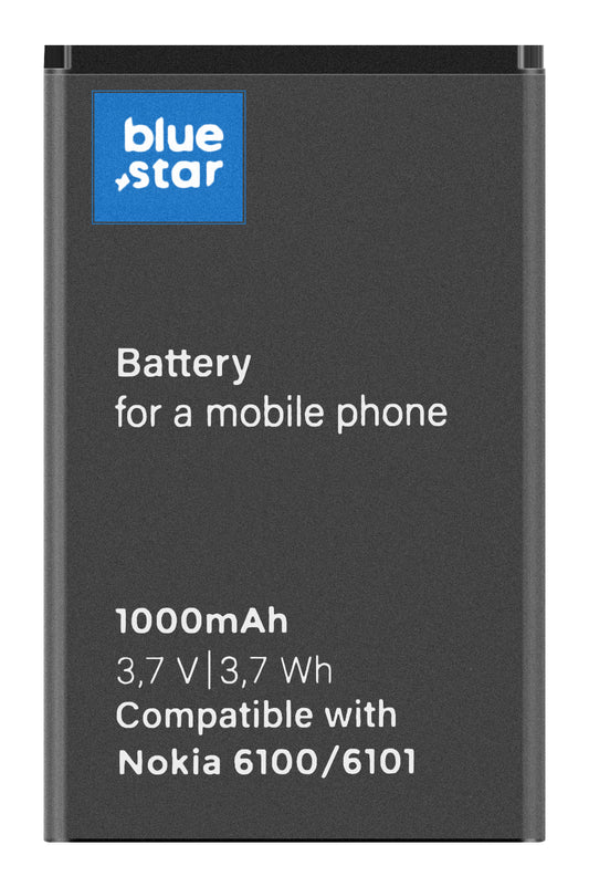 Blue Star-batteri til Nokia 6100 / 2650 / 6300, BL-4C