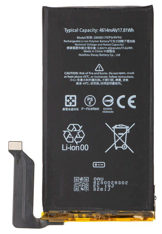 Batteri til Google Pixel 6, GMSB3