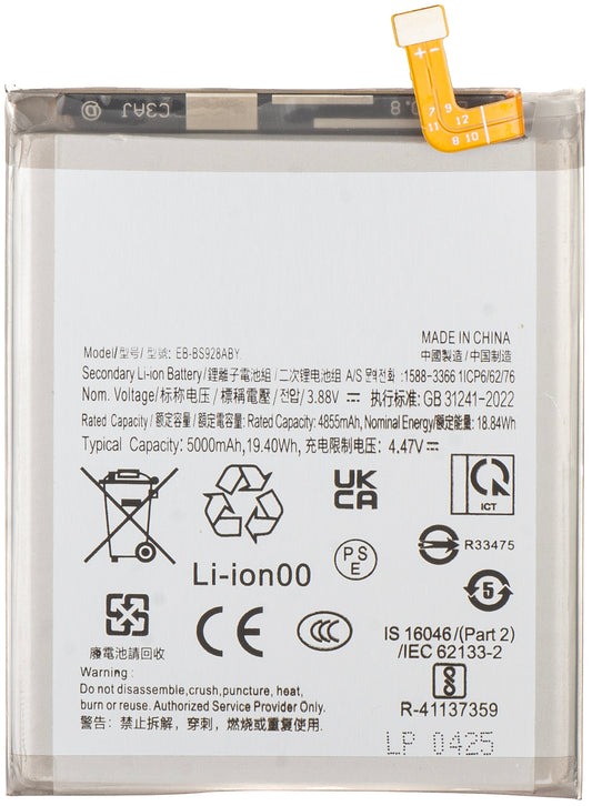 Batteri til Samsung Galaxy S24 Ultra S928, EB-BS928ABY