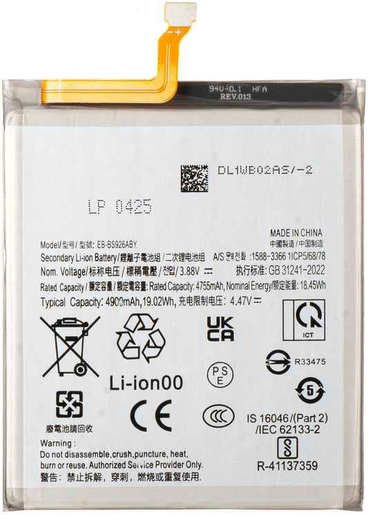 Batteri til Samsung Galaxy S24+ S926, EB-BS926ABY