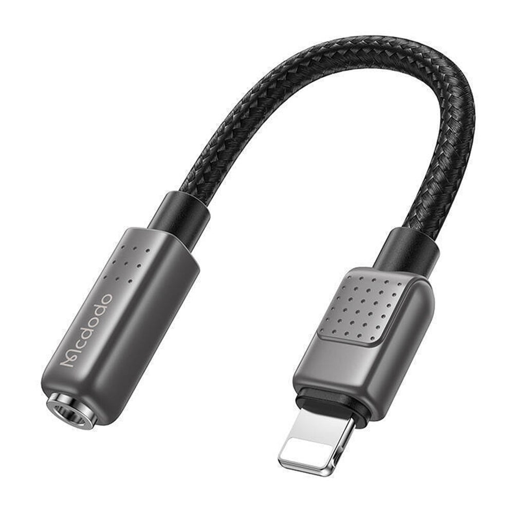 Audioadapter Lightning - 3.5mm McDodo CA-5010, Sort
