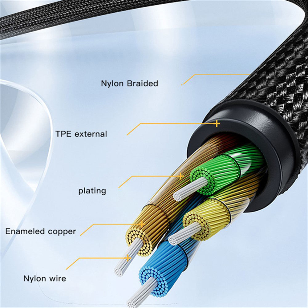 Audioadapter USB-C - 3.5mm Yesido YAU38, Sort