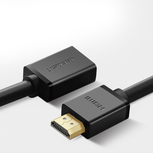 UGREEN HD107 forlænger videokabel, HDMI - HDMI, 4K, 1m, Sort