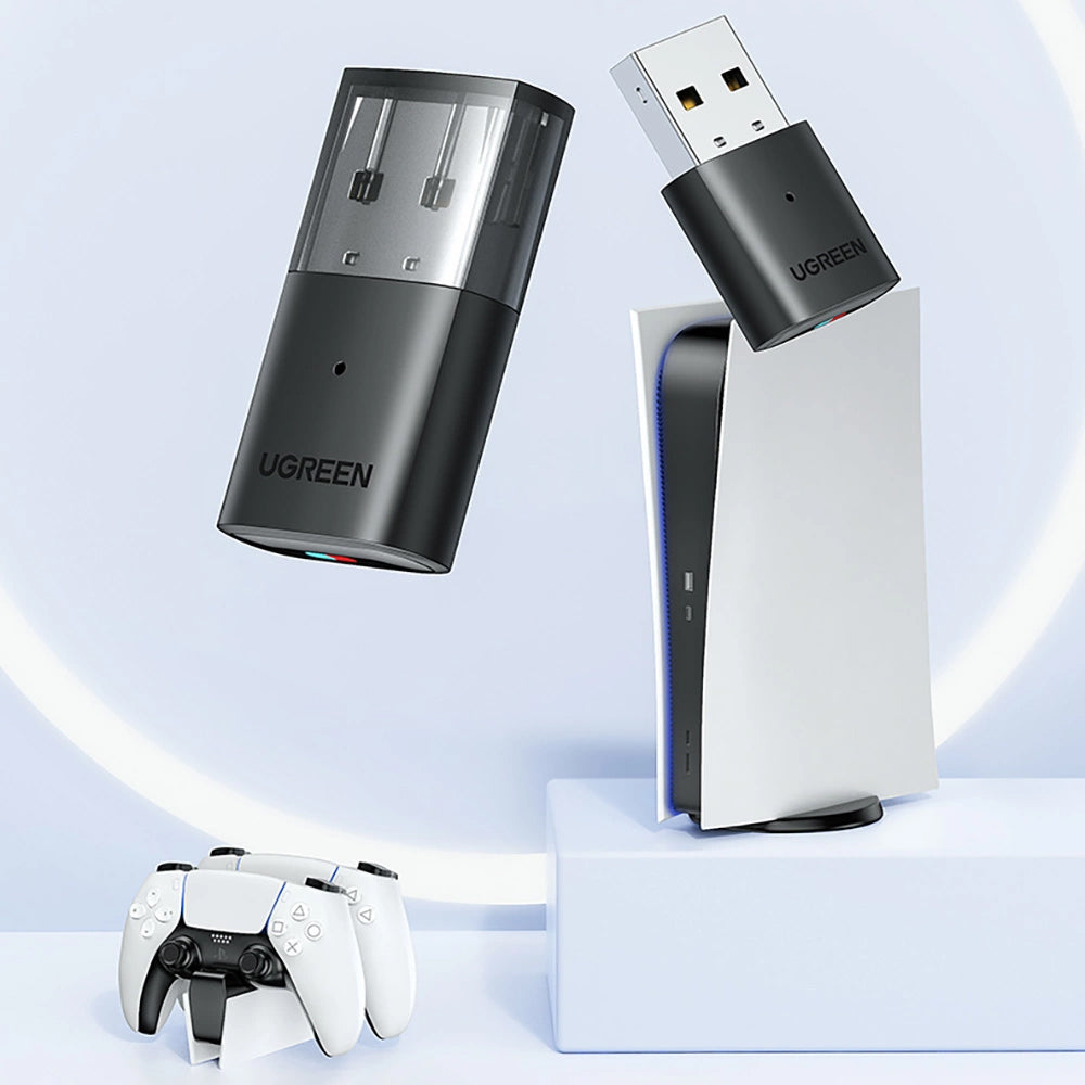 Bluetooth USB-adapter UGREEN CM408, sort