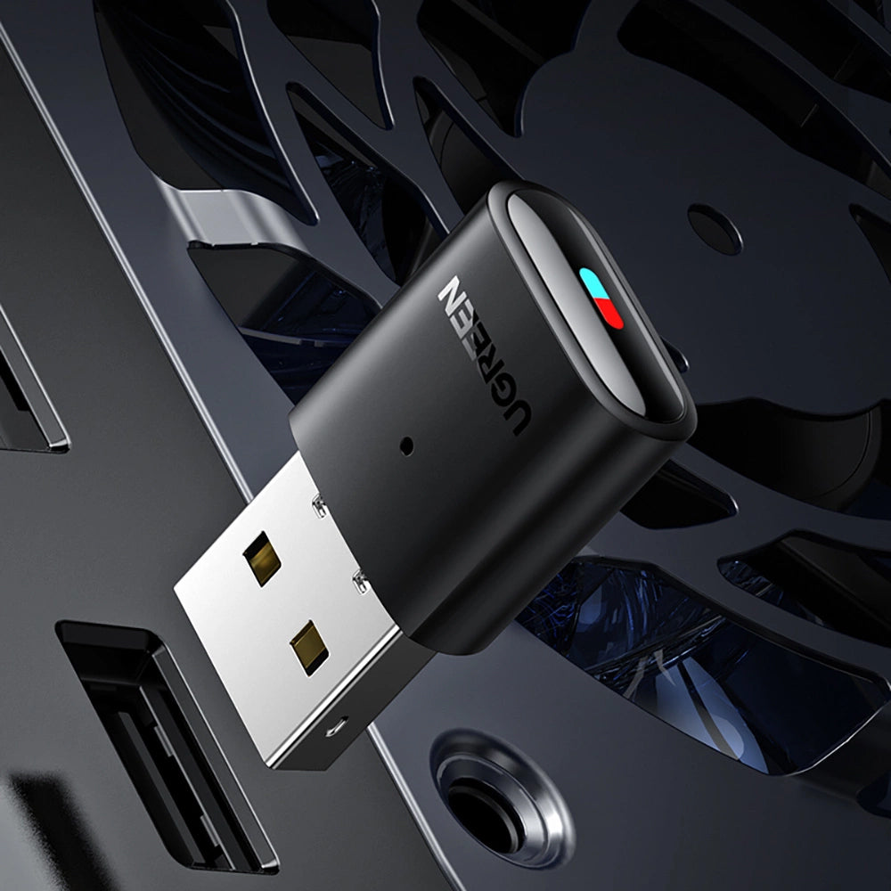Bluetooth USB-adapter UGREEN CM408, sort