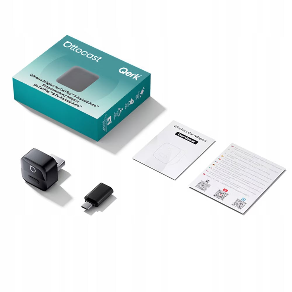 Trådløs Carplay / Android Auto-adapter Ottocast Mini Pico Style A til Apple iPhone / Android-serien CA525-T
