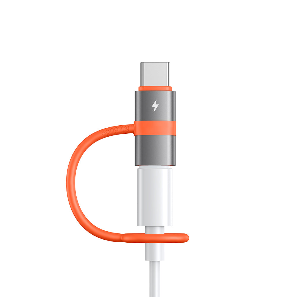 Adapter til data og opladning Lightning - USB-C McDodo OT-5530, Grå