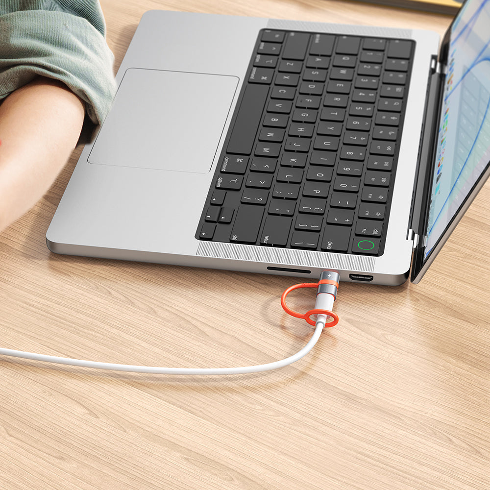 Adapter til data og opladning Lightning - USB-C McDodo OT-5530, Grå