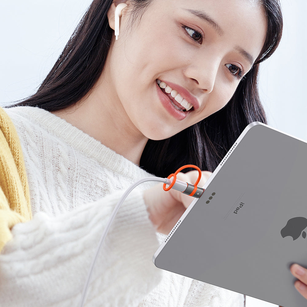 Adapter til data og opladning Lightning - USB-C McDodo OT-5530, Grå