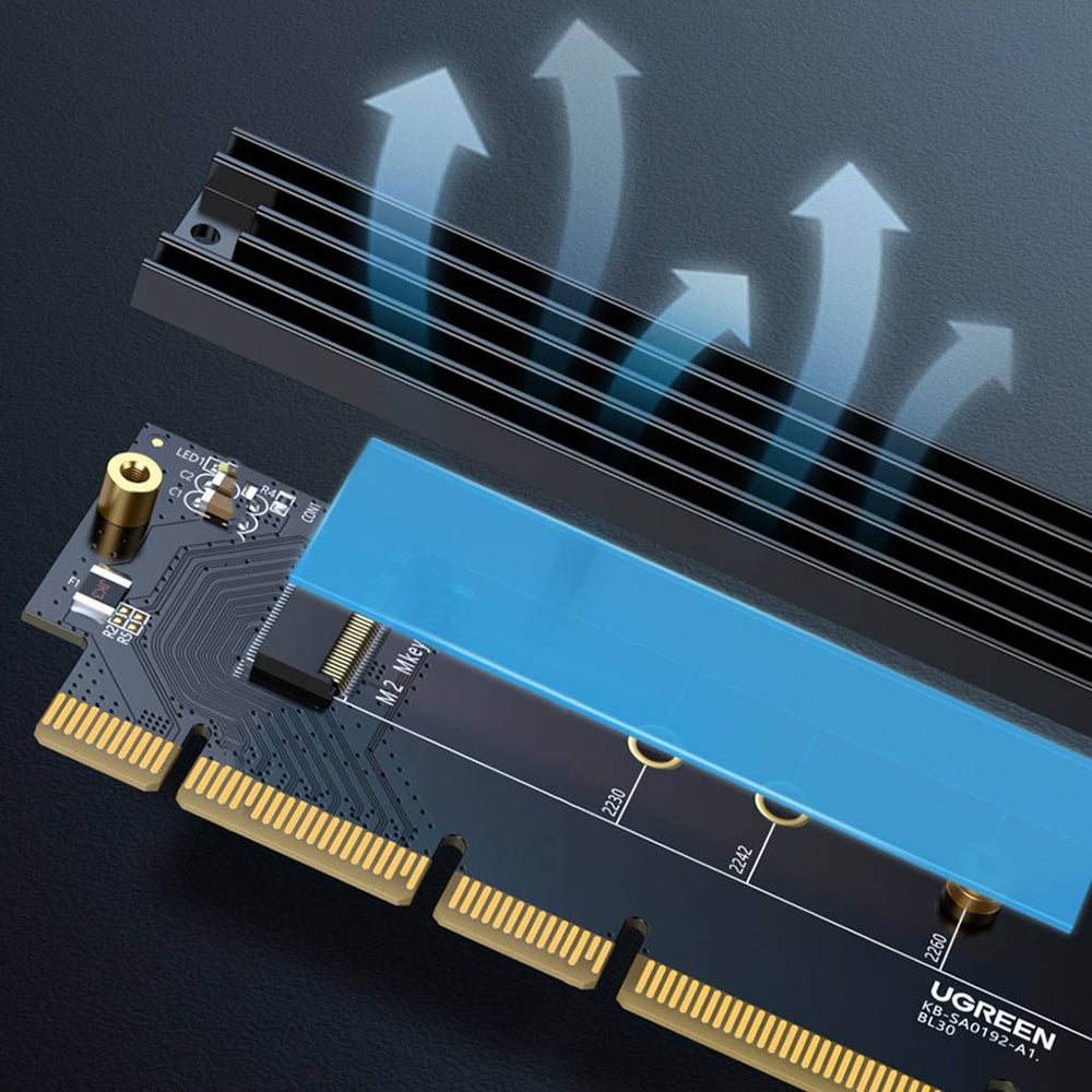 SSD Interface Adapter UGREEN CM465 (30715), NVMe M.2 - PCIe 4.0 X4