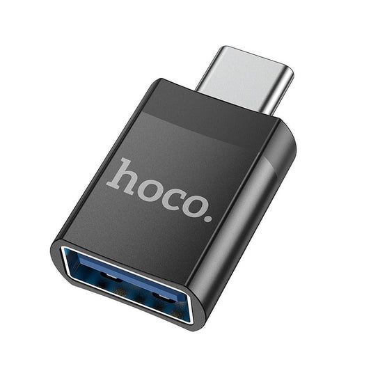 HOCO UA17 USB-C til USB-A OTG-adapter USB-C, sort