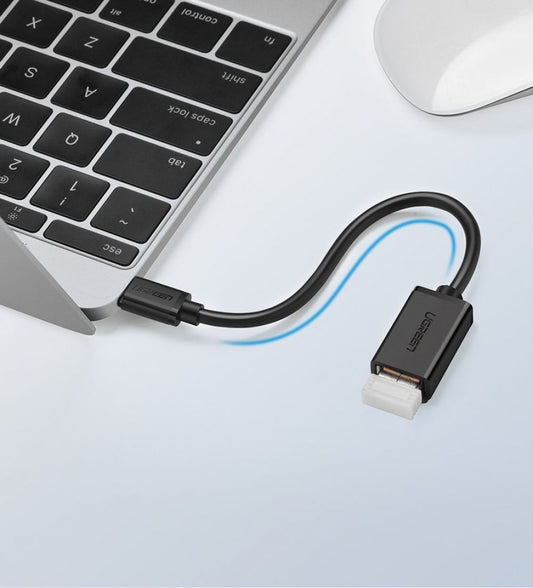 USB-C til USB-A OTG-adapter UGREEN US154, sort