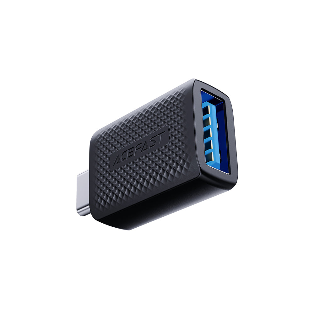 OTG Adapter USB-C - USB-A Acefast J1, Sort