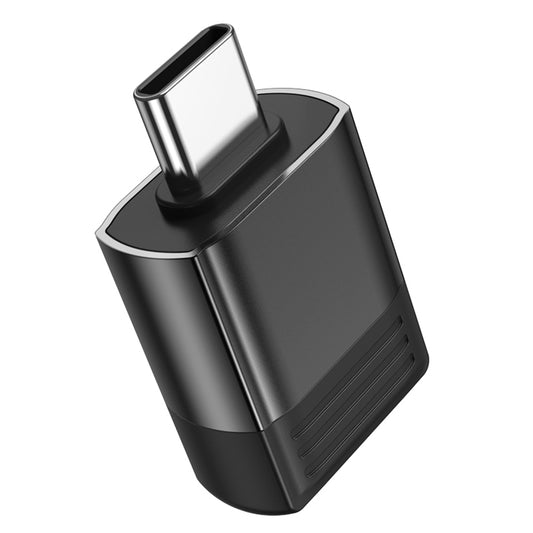 OTG USB-C - USB-A adapter Borofone BV18, Sort