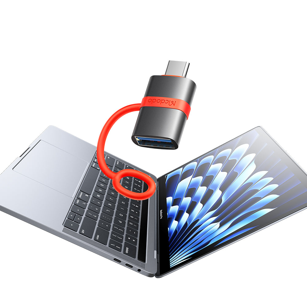 OTG Adapter USB-C - USB-A McDodo OT-3810, Grå