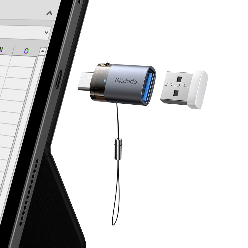 OTG USB-C to USB-A Adapter McDodo OT-7400, Black