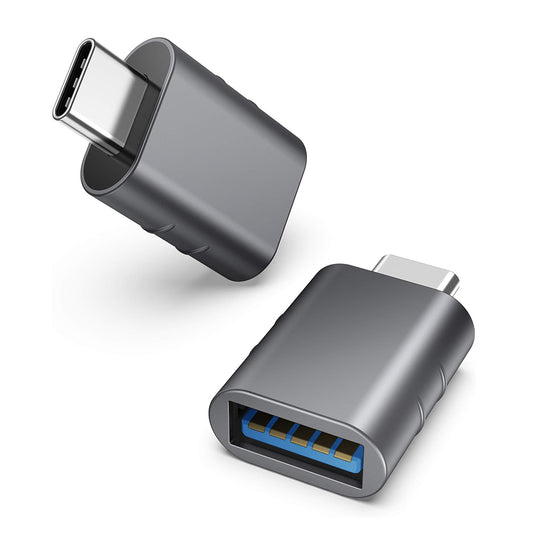 OTG Adapter USB-C - USB-A Techsuit A10 SlateVolt, Grå