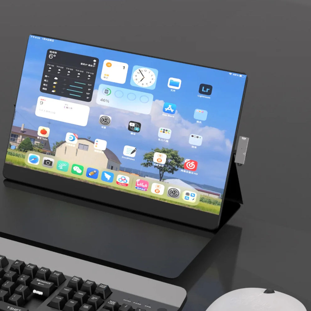OTG Adapter USB-C - USB-A Techsuit A21, Grå