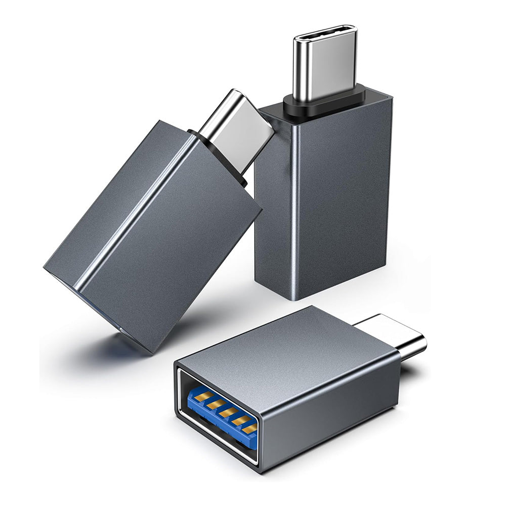 OTG Adapter USB-C - USB-A Techsuit A8 SlateVolt, Grå