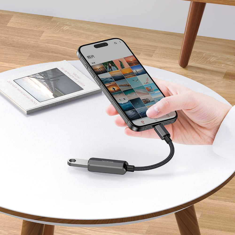 OTG Adapter USB-C - USB-A / USB-C McDodo CA-2830, Grå