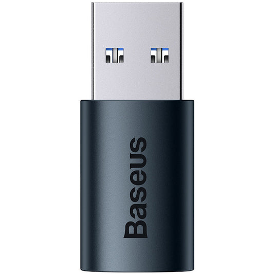 Baseus Ingenuity USB-C - USB-A data- og opladningsadapter, blå ZJJJQ000103