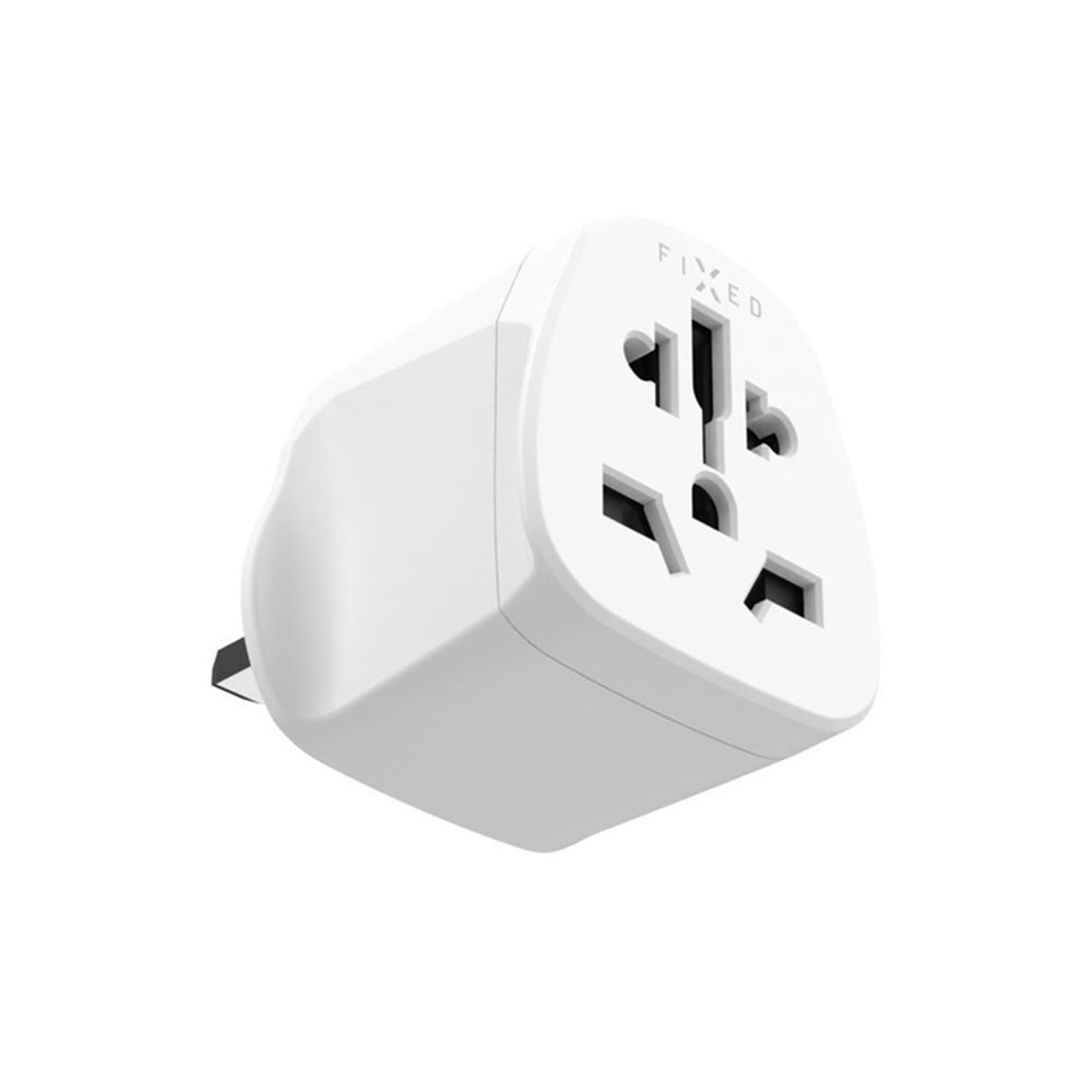 Netværksadapter Fixed EU / US / AUS - UK, Hvid