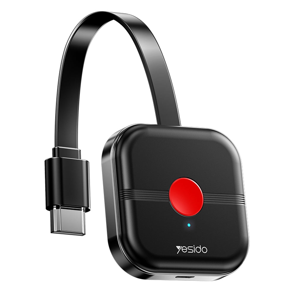 Trådløs Multimedia Adapter Yesido TV10, Sort