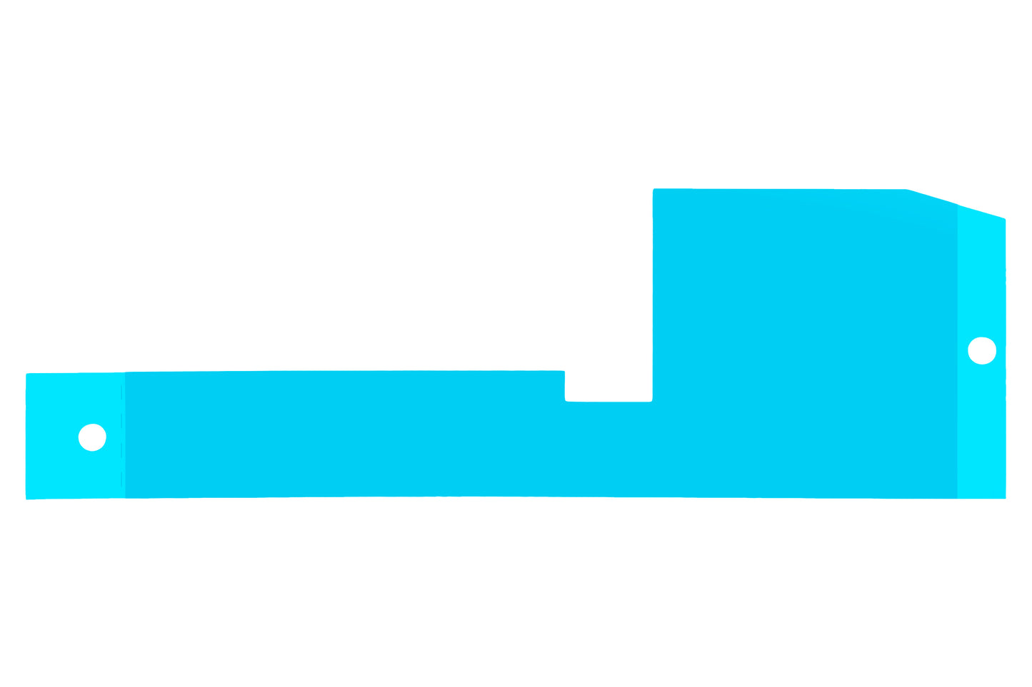 Klæbemiddel til Motorola Edge 60 Neo batteri, venstre, Servicepakke 5948C31454