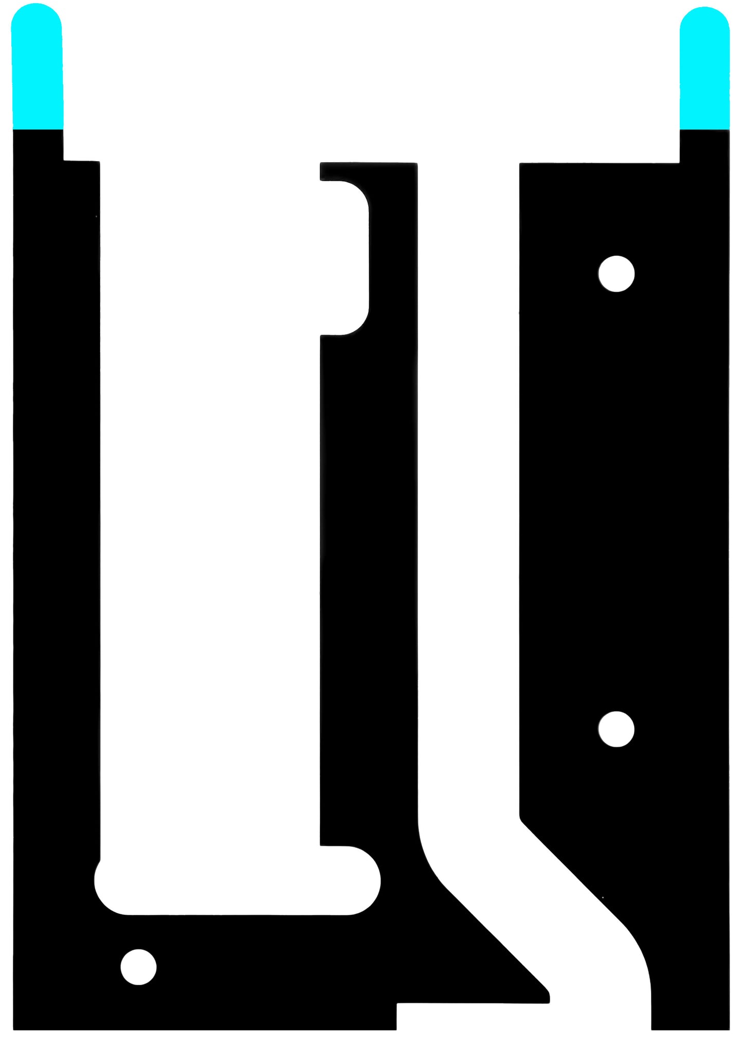 Lim til Motorola Moto G34 batteri, Service Pack S948E12223