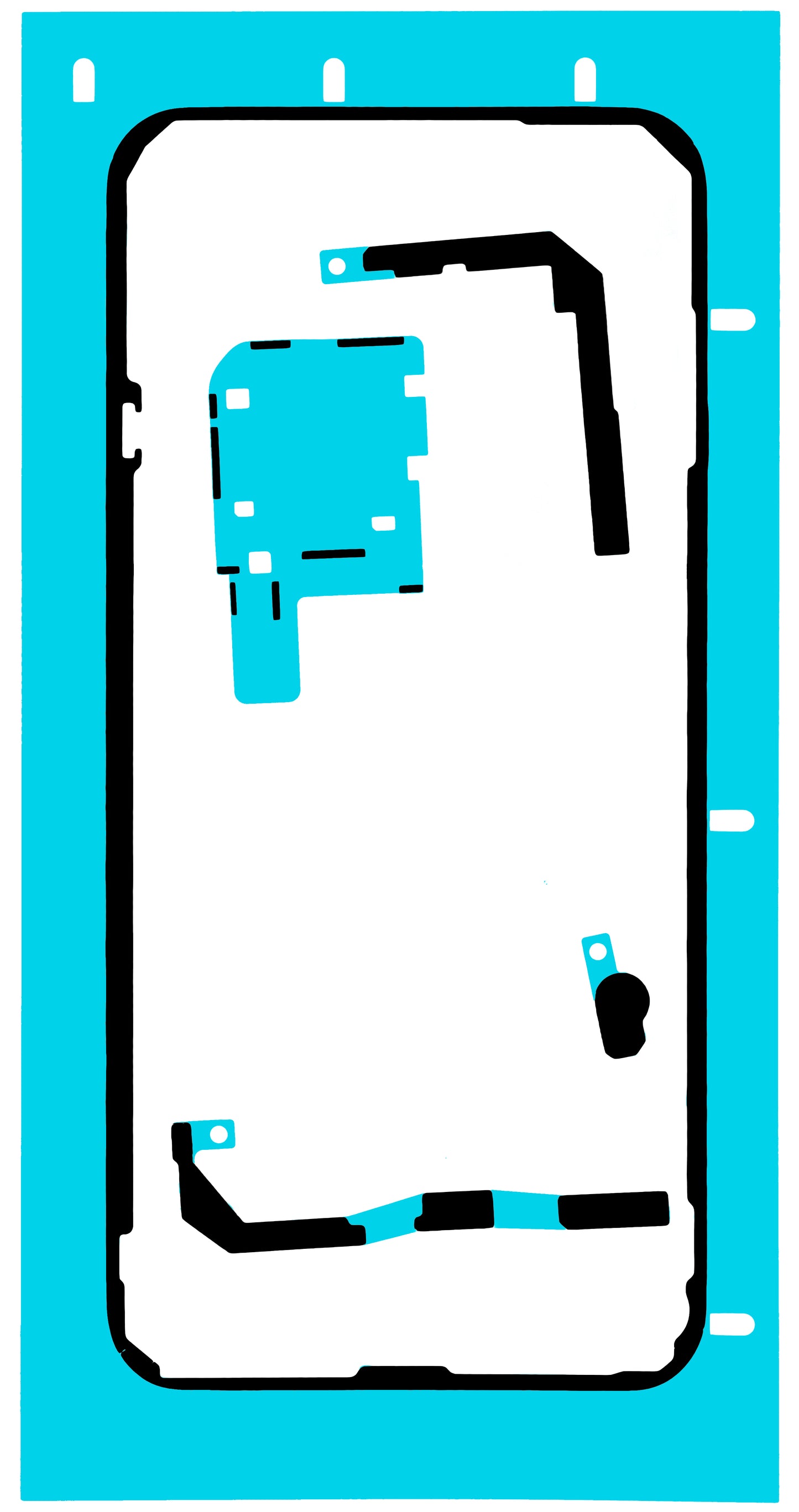 Klæbemiddel til batteridæksel Honor 400, Servicepakke 5163AFJH