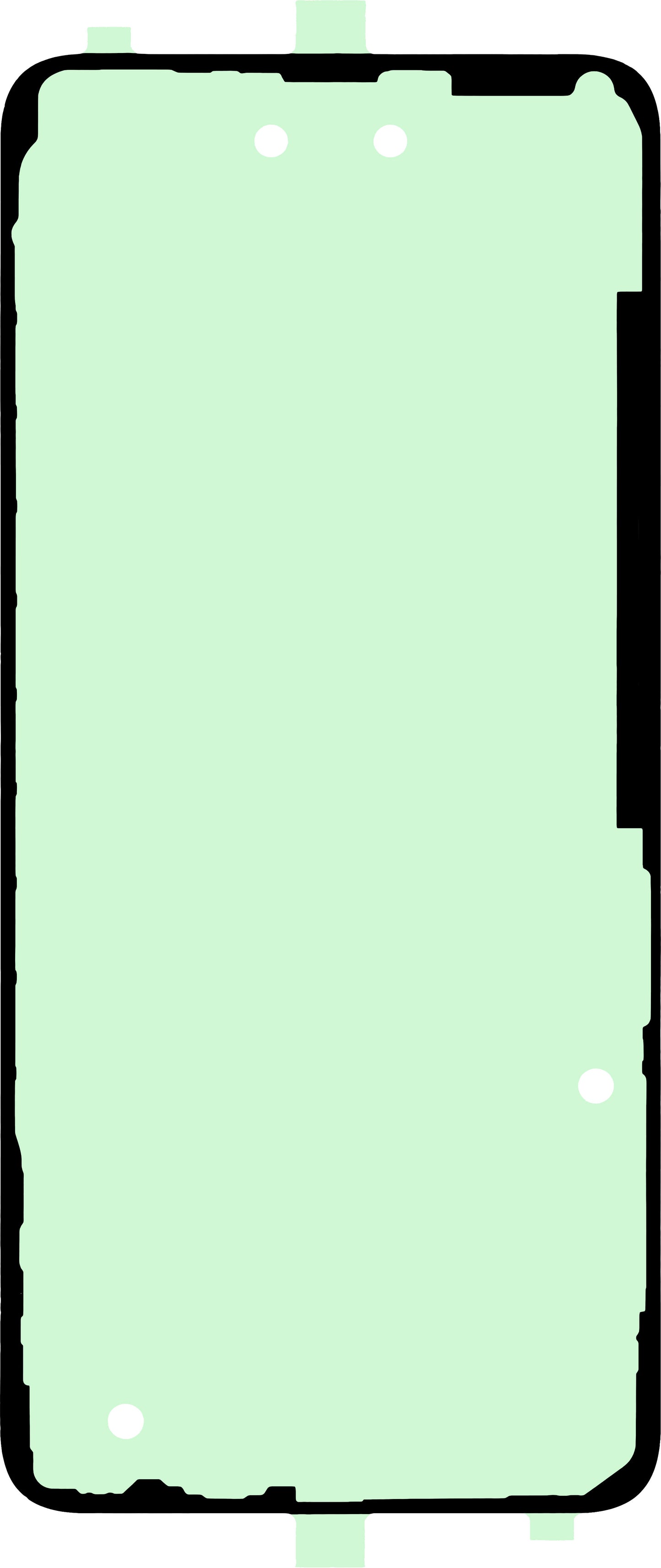 OEM Batteridæksel Klæb, 164mm x74mm