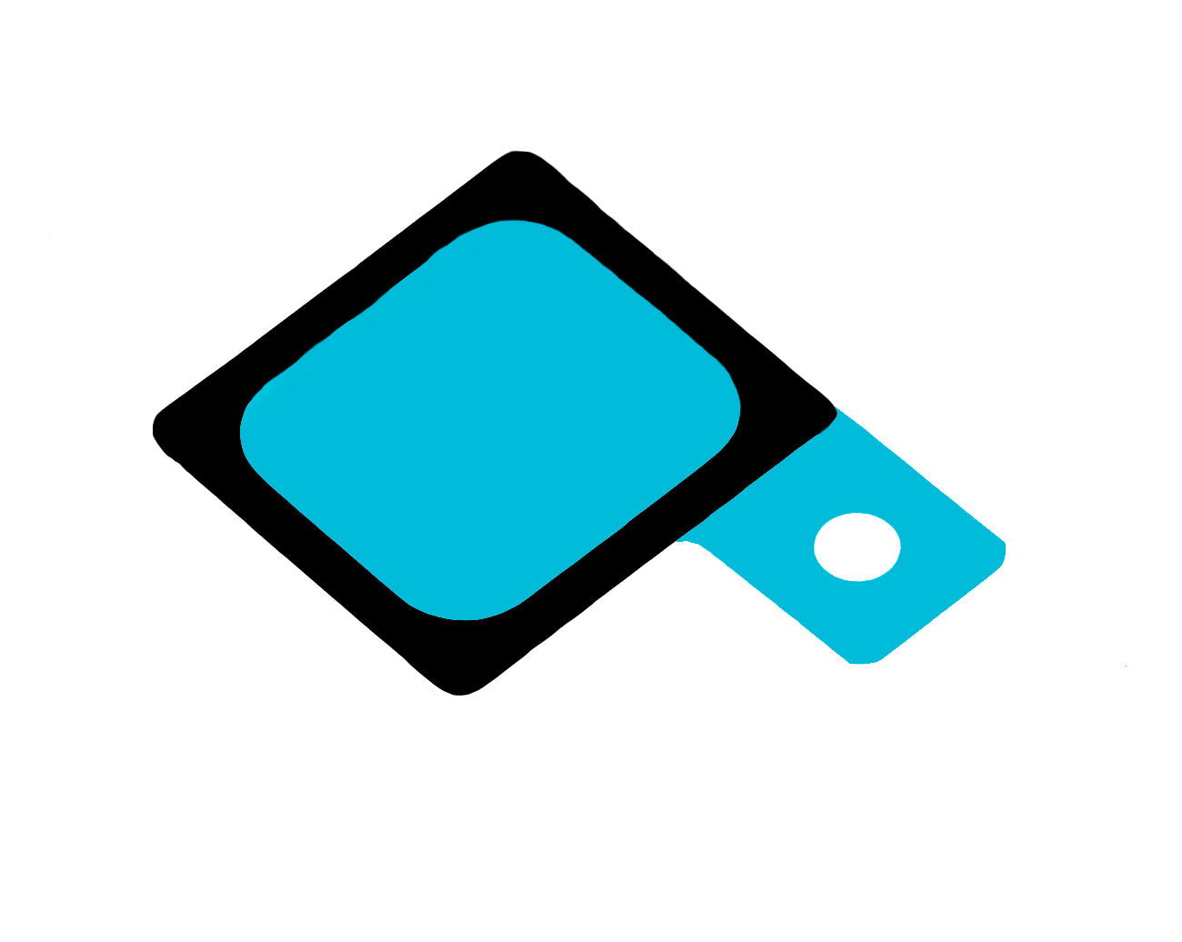 Klæbemiddel til Honor X70i / 400 Lite / X8c / X60i / X50i+, Servicepakke 5163ACUQ