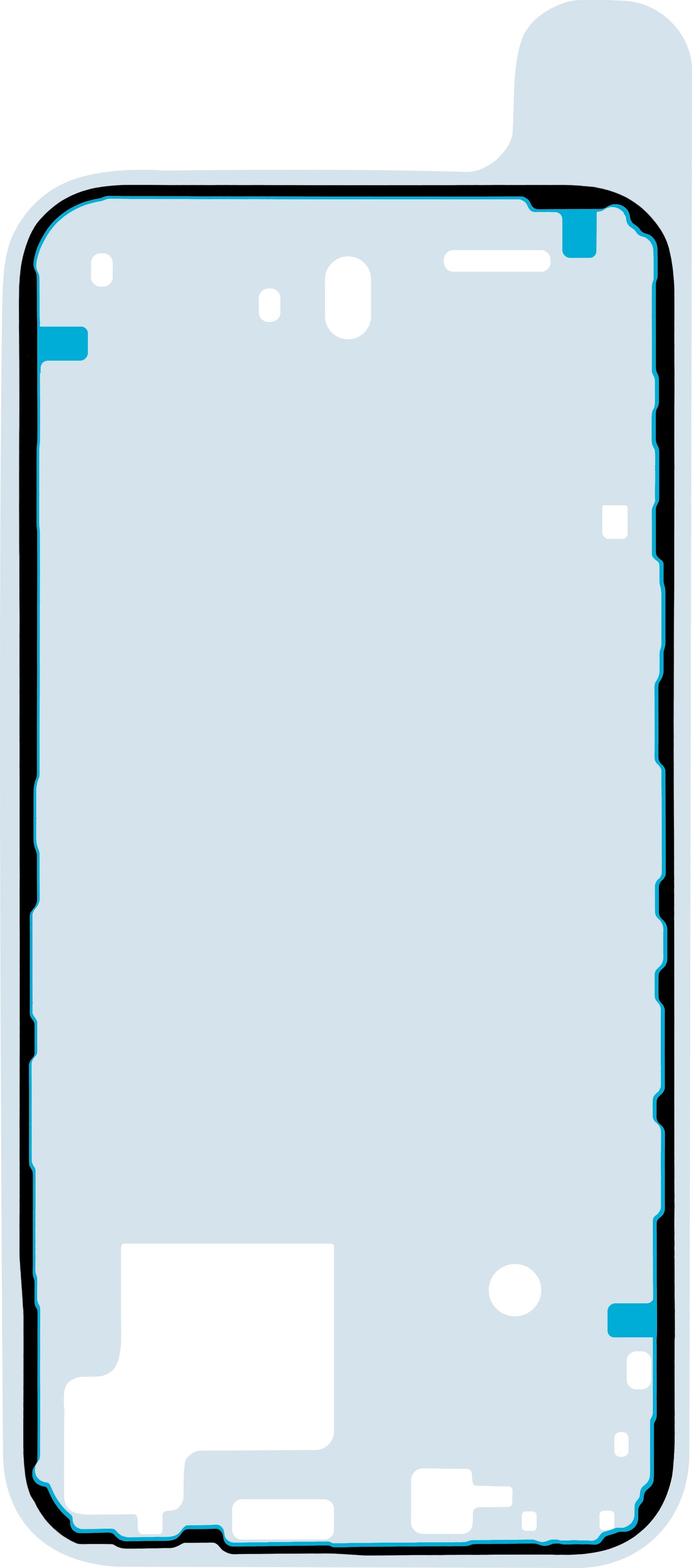 Displaylim Apple iPhone 14 Plus, Servicepakke 923-08093