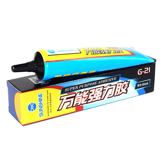 Flydende lim Sunshine G-21, 50ml, Sort