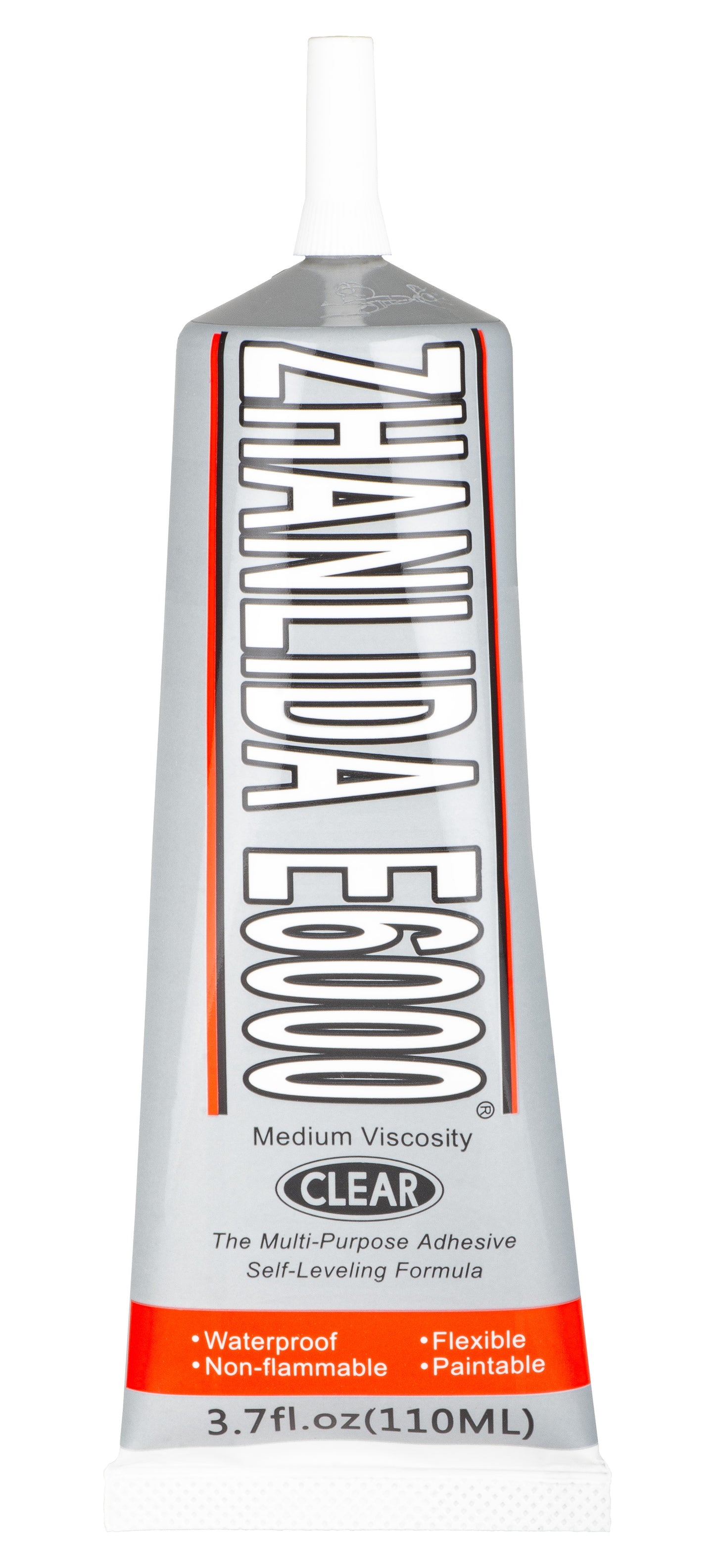 Zhanlida E-6000 Flydende Lim, 110ml, Transparent