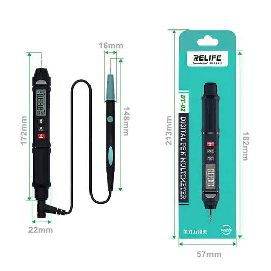 Digitalt Måleinstrument Relife DT-02