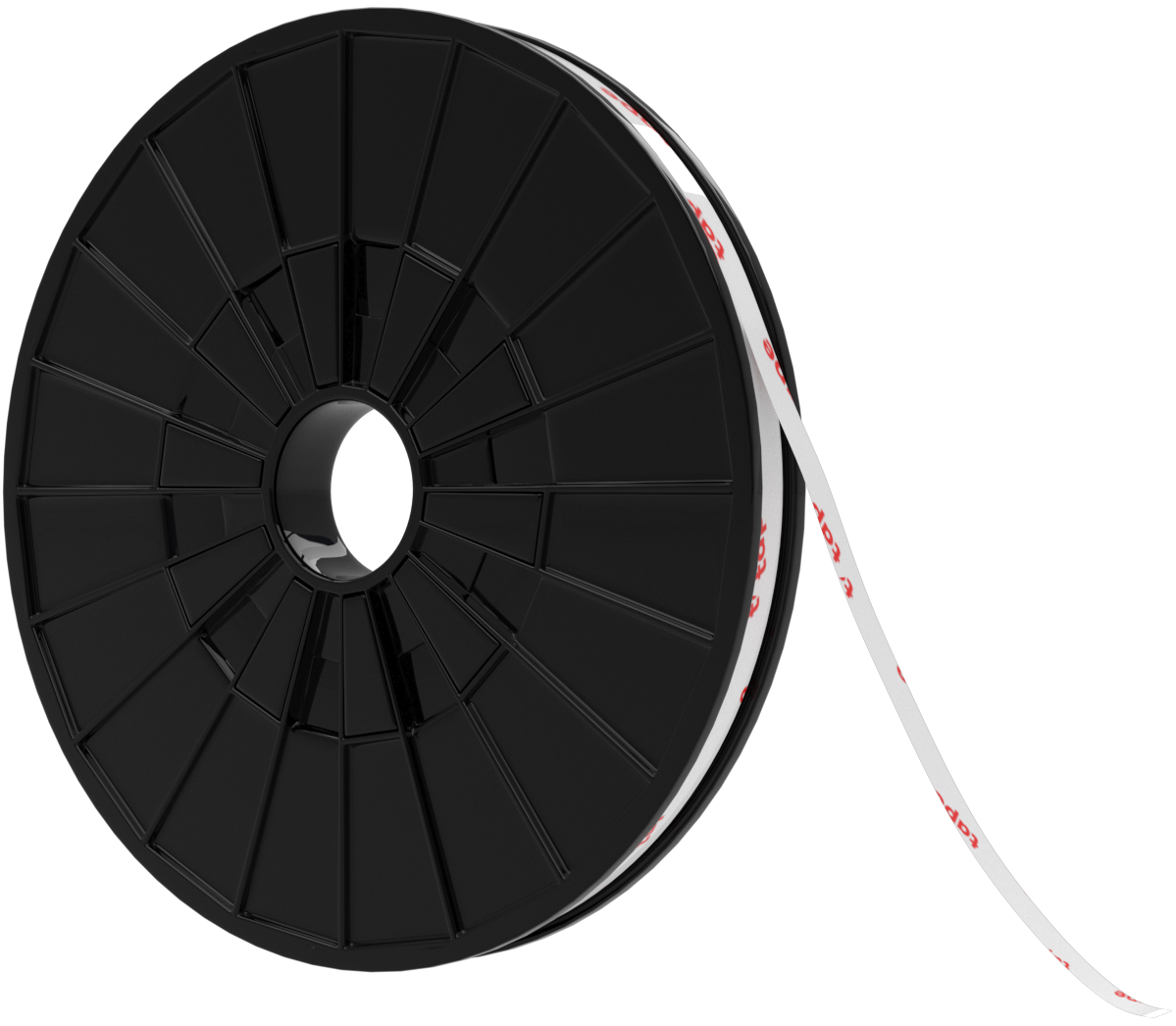 Tesa Adhesive Tape, 5mm, Acrylic, Black