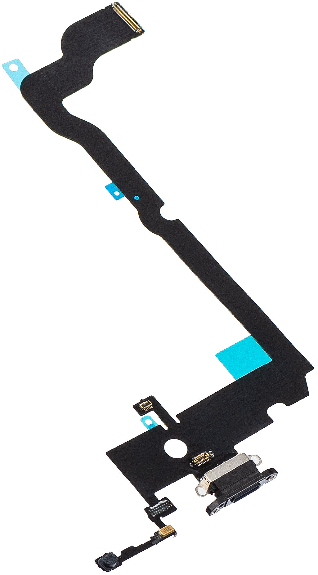 Hovedbøjle med opladningsstik - Apple iPhone XS Max mikrofon, sort