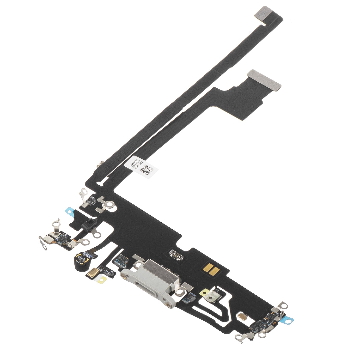 Hovedbøjle med opladningsstik - Apple iPhone 12 Pro Max-mikrofon, sølv