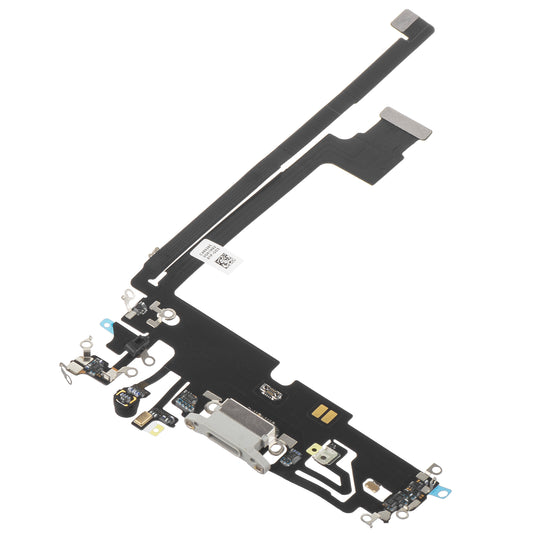 Hovedbøjle med opladningsstik - Apple iPhone 12 Pro Max-mikrofon, sølv