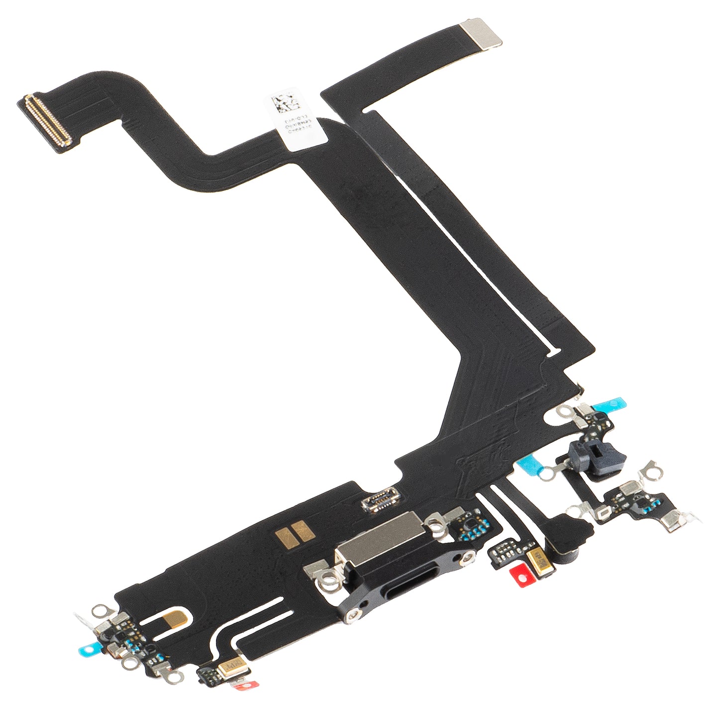 Opladningskabel med mikrofonstik til Apple iPhone 14 Pro Max, sort