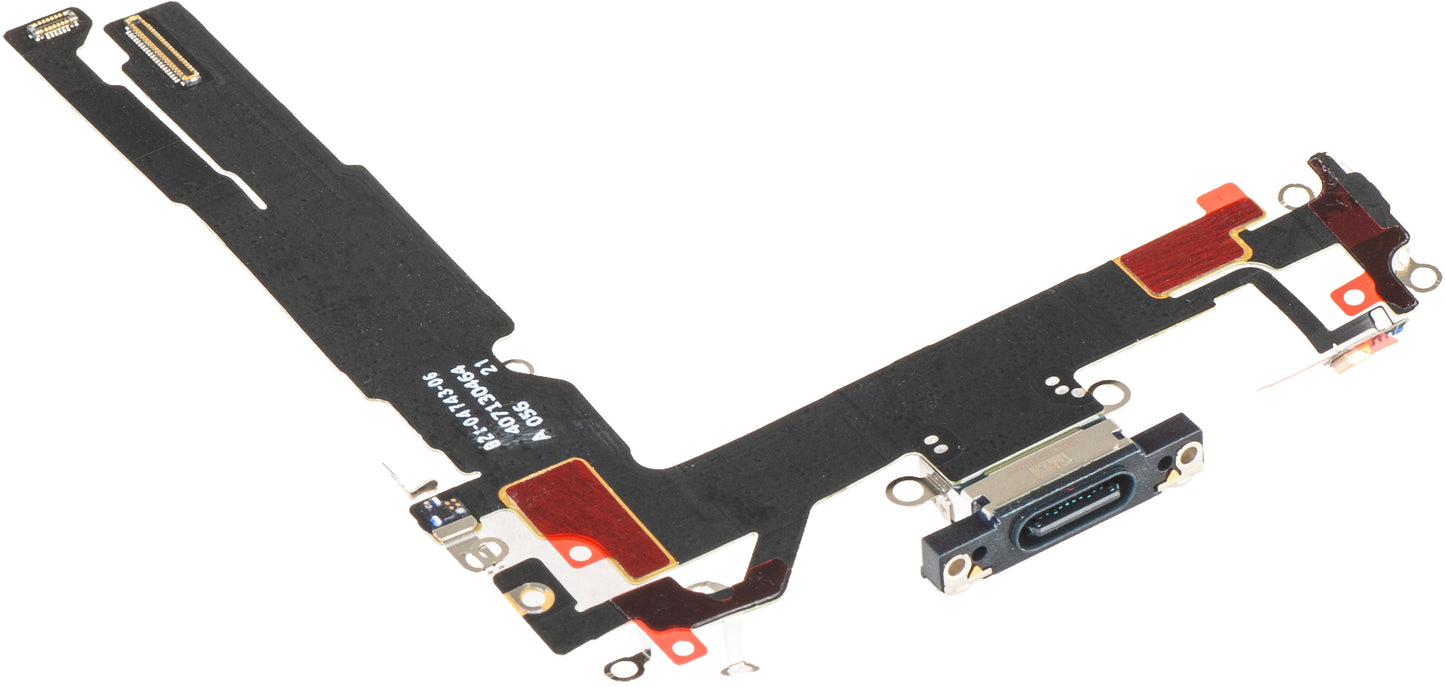 Opladningskabel med mikrofonstik til Apple iPhone 16, sort
