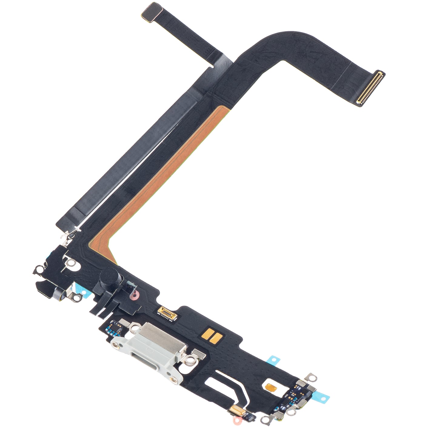 Hovedbøjle med opladningsstik - Apple iPhone 13 Pro Max-mikrofon, sølv
