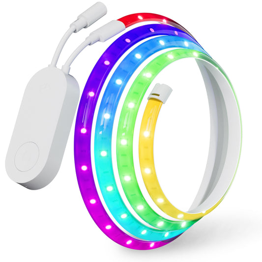 Led-strip Yeelight Pro, Wi-Fi, RGB, 2 m, hvid YLDD05