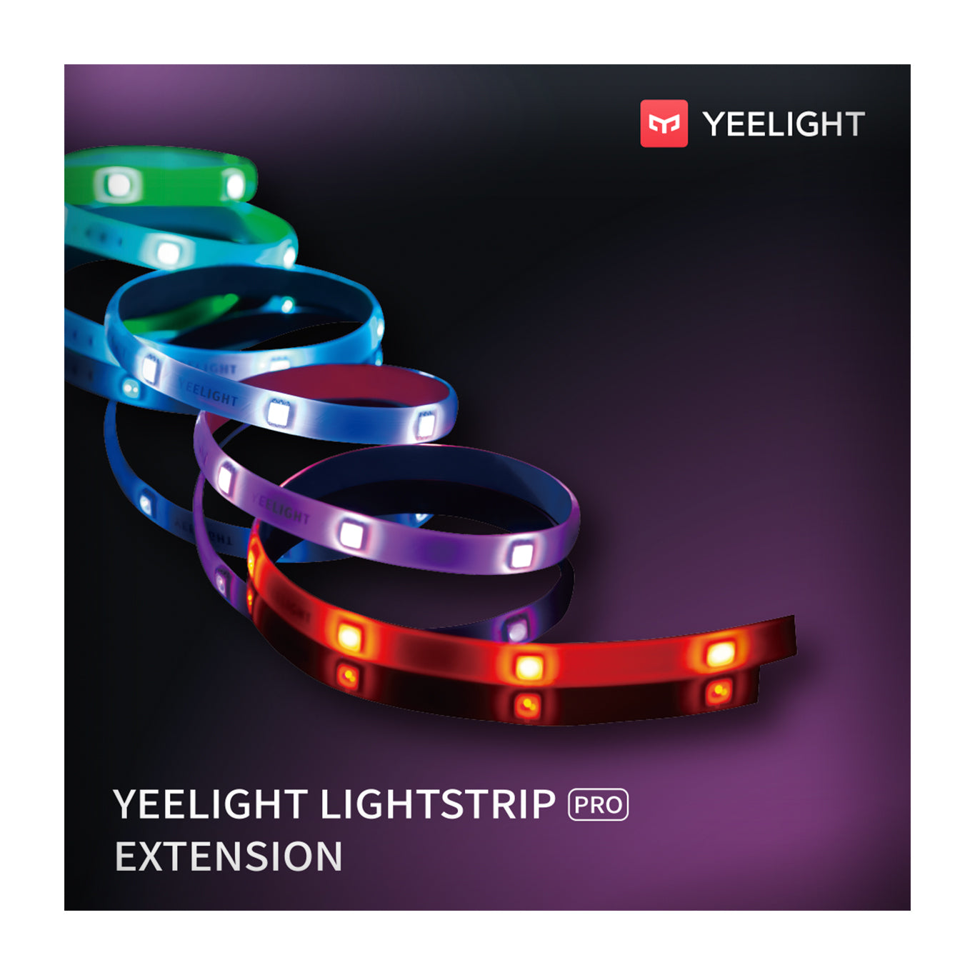 Yeelight Pro LED-bånd, Udvidelse, RGB, 1m YLDD07
