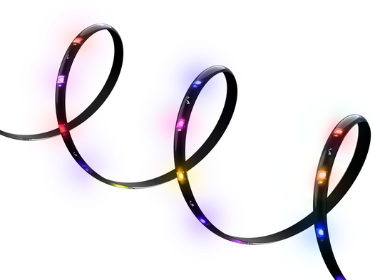 Yeelight Led Strip, Wi-Fi, OBSID RGBIC, 2m, Sort YLFWD-0025 YLFWD-0025